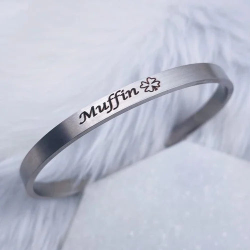 Free Size Stainless Steel Personalised Kada , kapu for Men