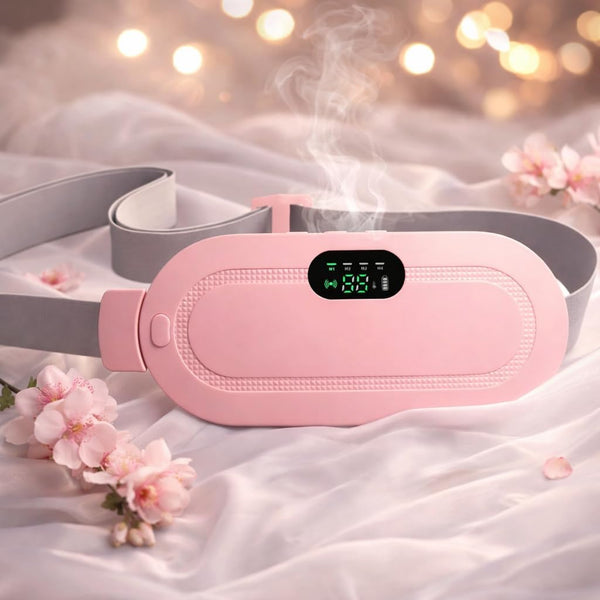 Period Cramp Relief Heating Pad Pain Device With 4 Massage Modes