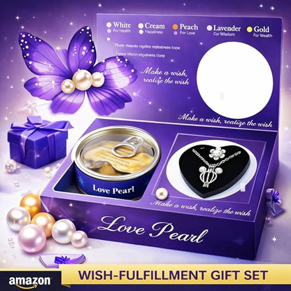 Wish Pearl Necklace Set ( Love Pearl Chain )