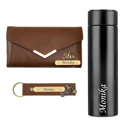 Customized 3 in 1 Gift Combo for Girlfriend Friend Wife Mother & Sister