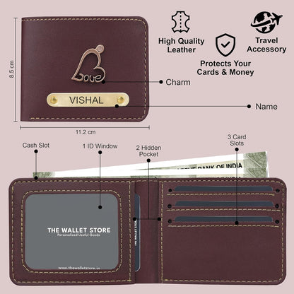 Couple Personalized ( Men Wallet and Women Sling Bag ) Set