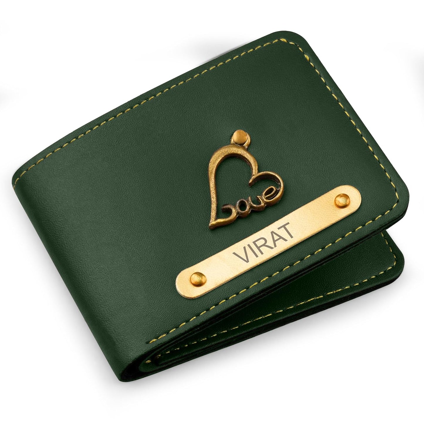 1.Personalized Wallet with Name & Charm