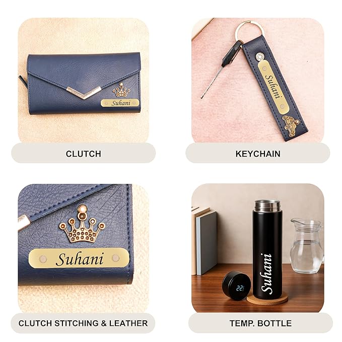 Customized 3 in 1 Gift Combo for Girlfriend Friend Wife Mother & Sister