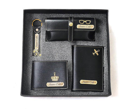Customized Passport Holder and Men's Wallet, Sunglass Holder with Key Chain