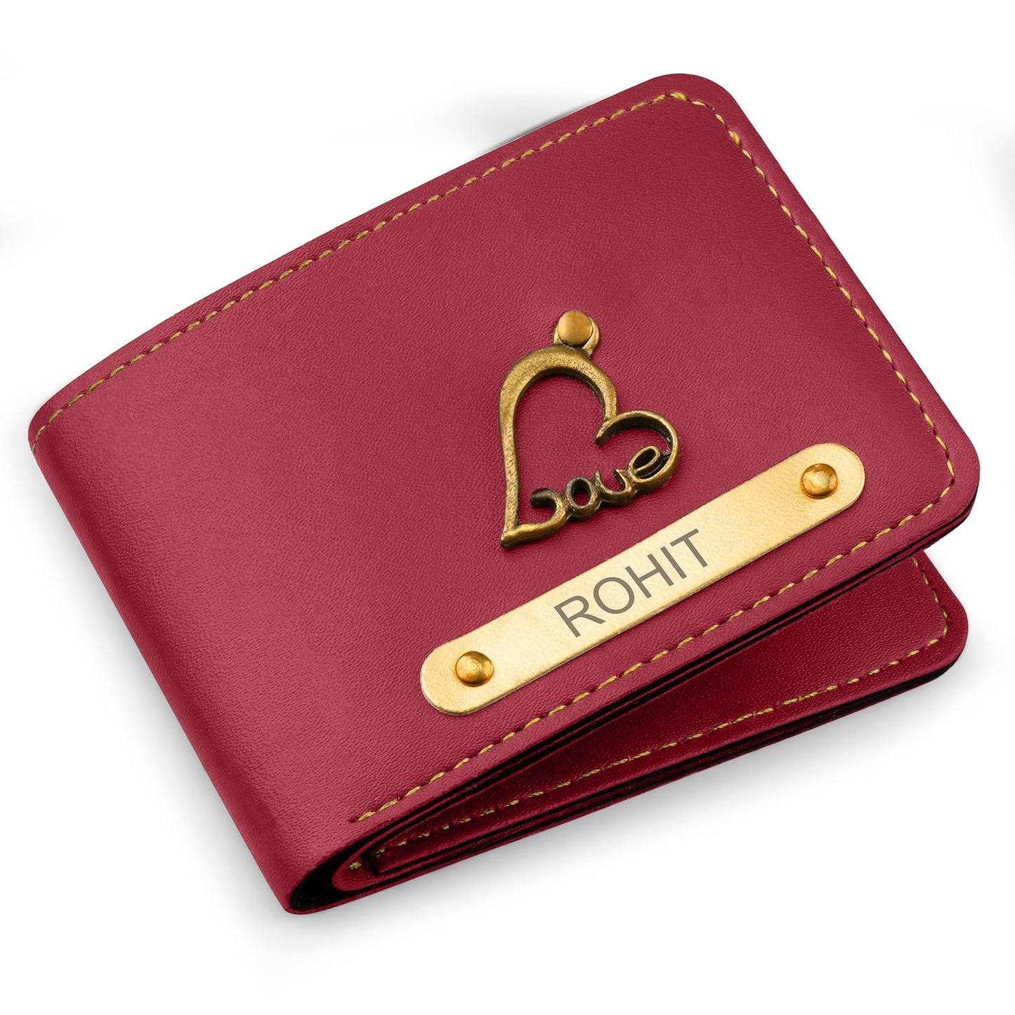 1.Personalized Wallet with Name & Charm