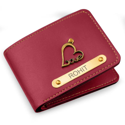 5.Personalized Wallet and Engraved Pen Combo