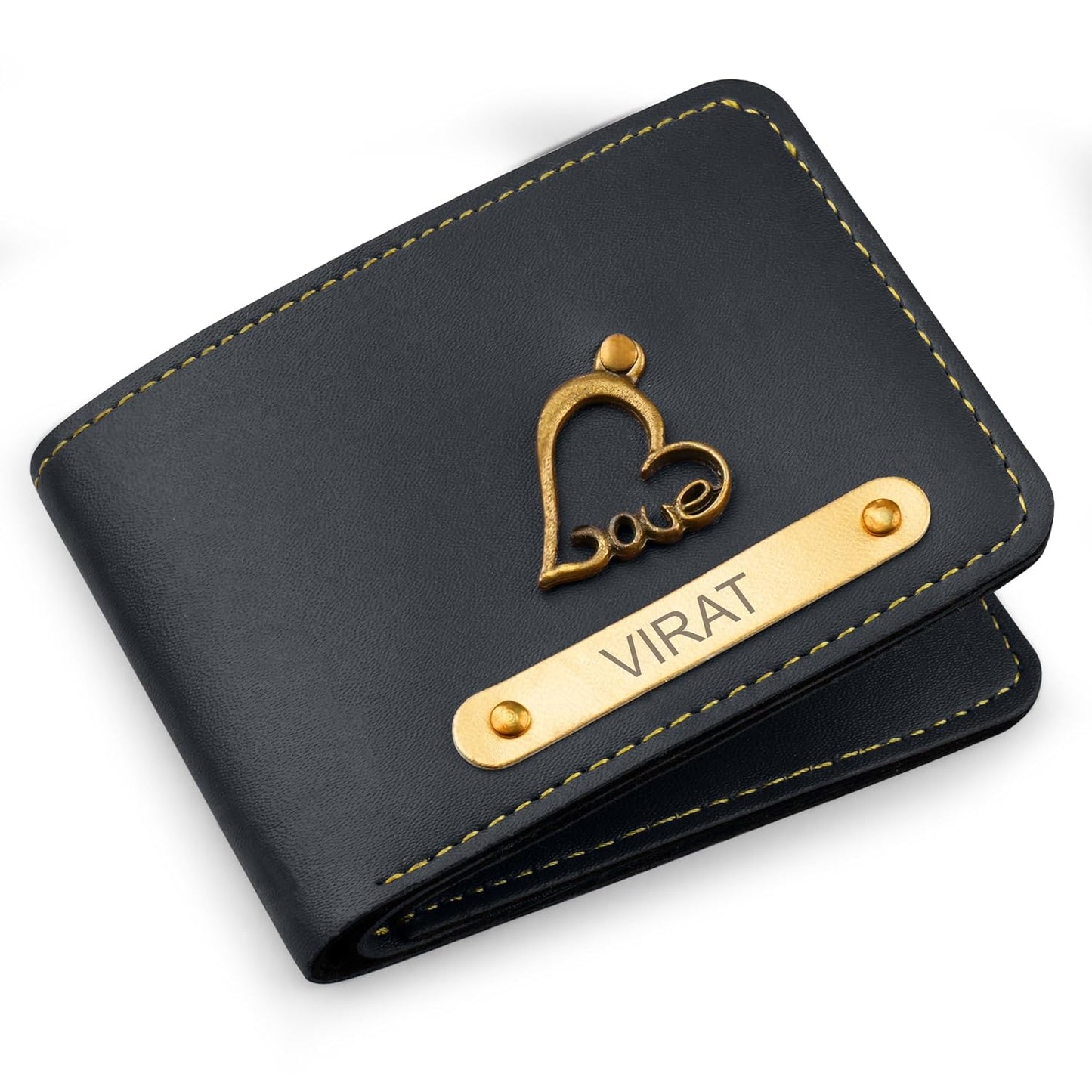 1.Personalized Wallet with Name & Charm