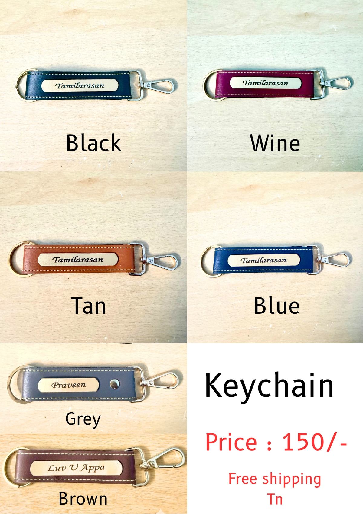 Customised Key Chain