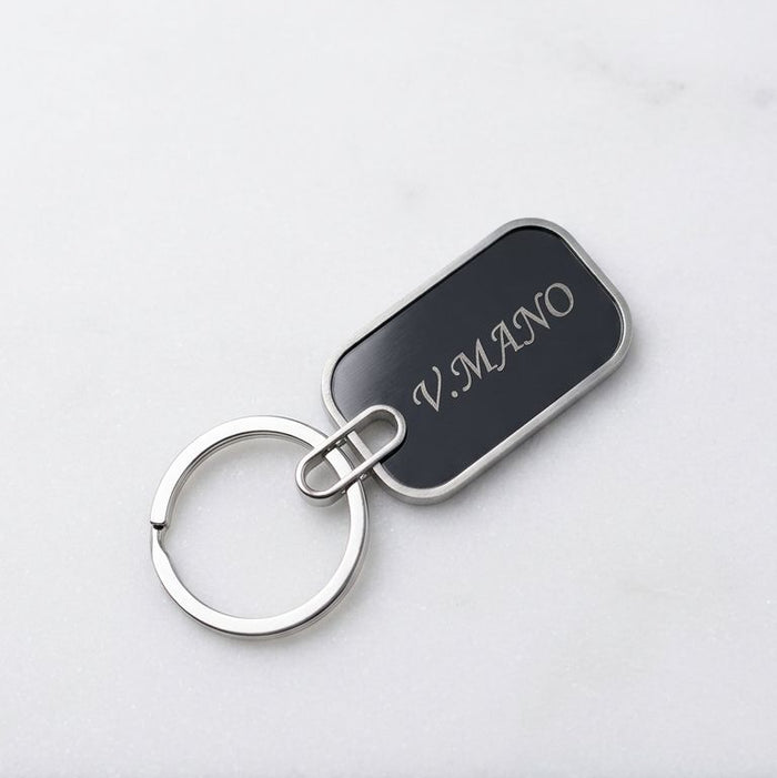 Name Keychain - Metal