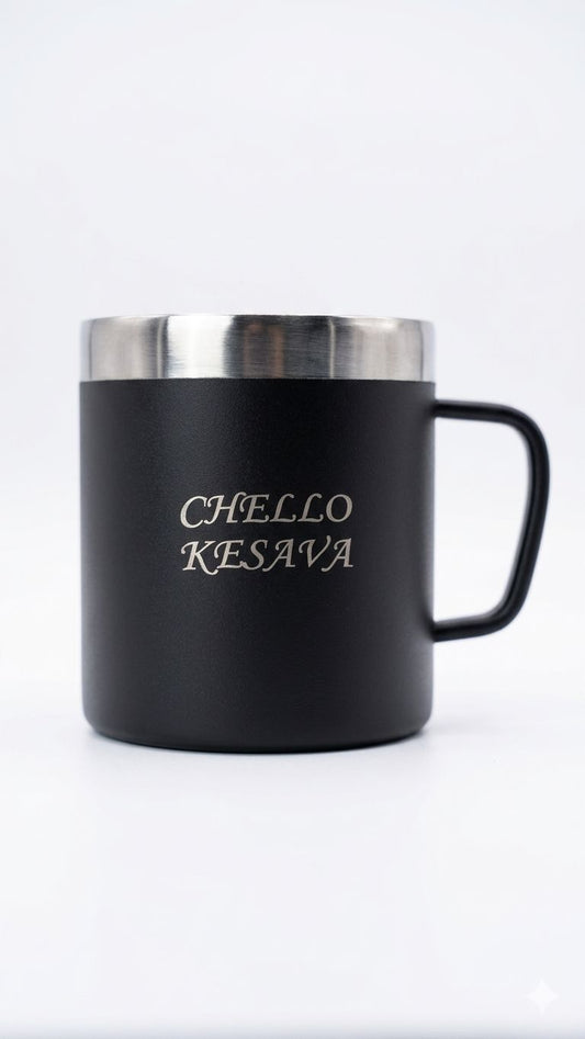 Stainless Steel Mug With Name